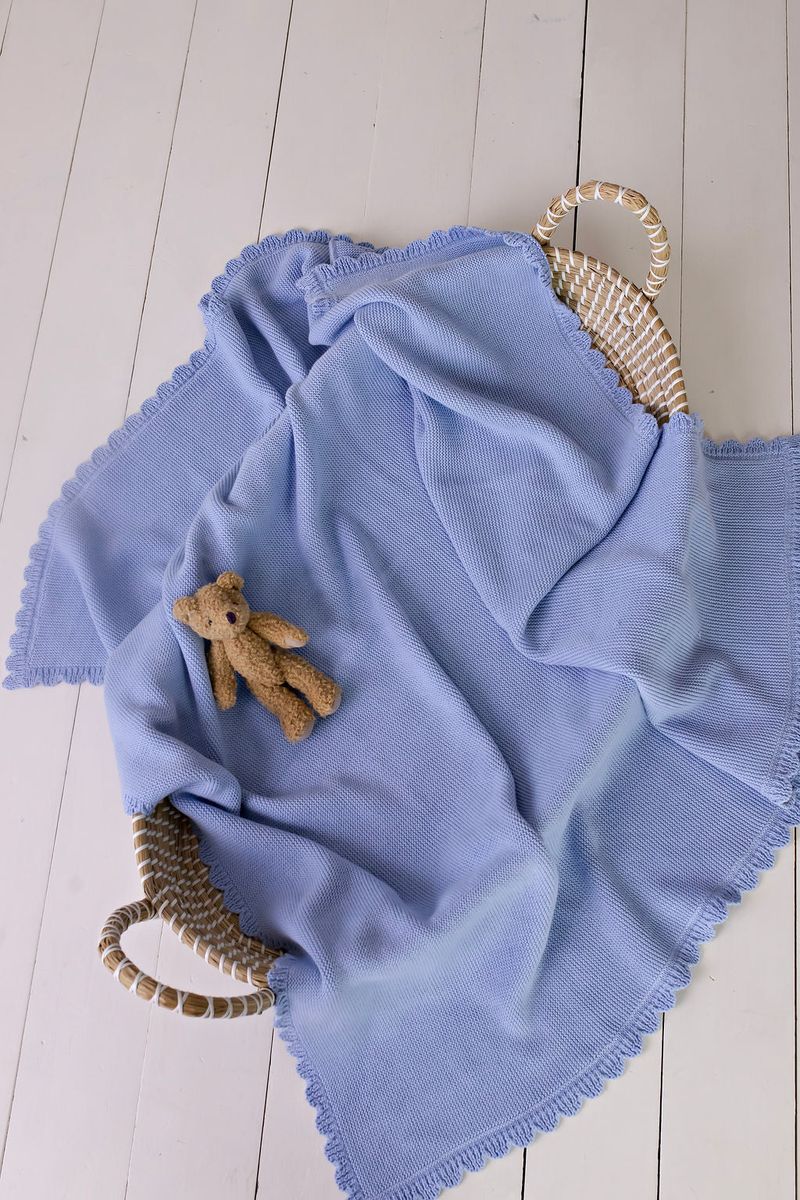 Ribb Zipsuit - Baby Blue