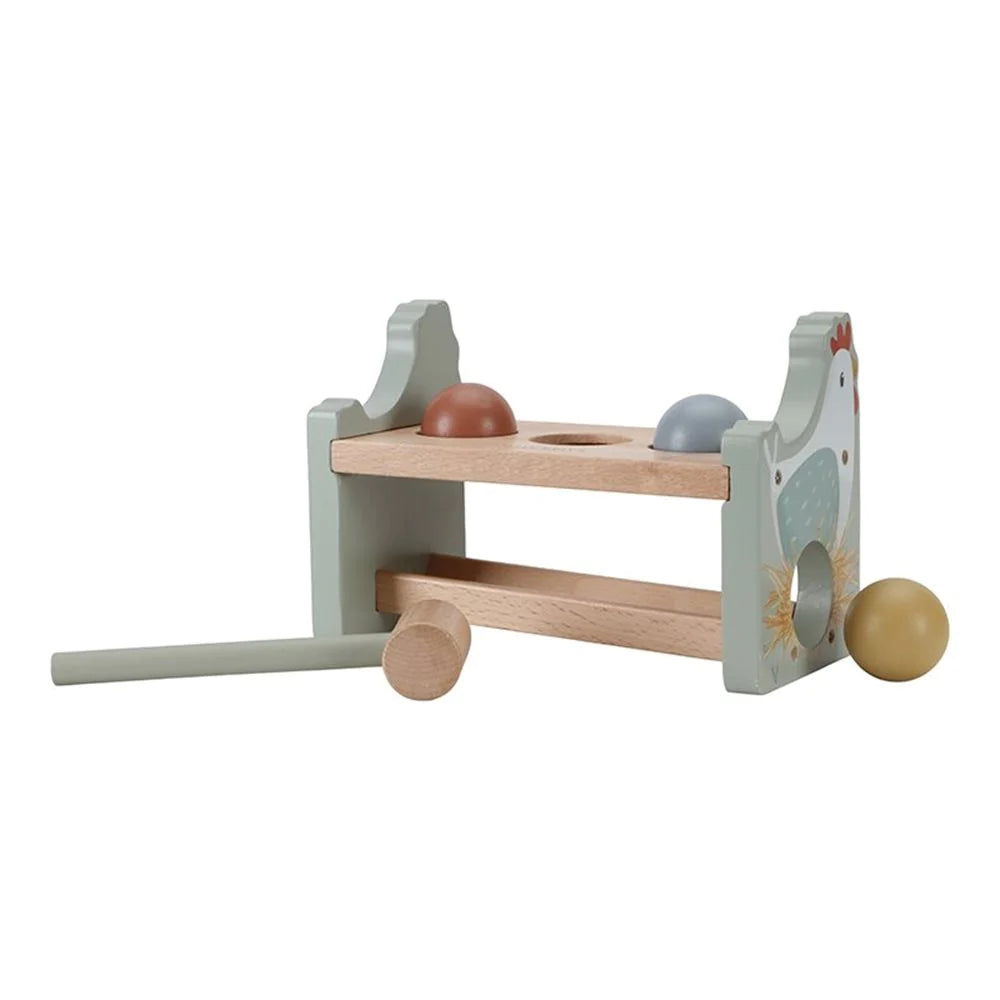 Little Farm Pounding Bench with Balls