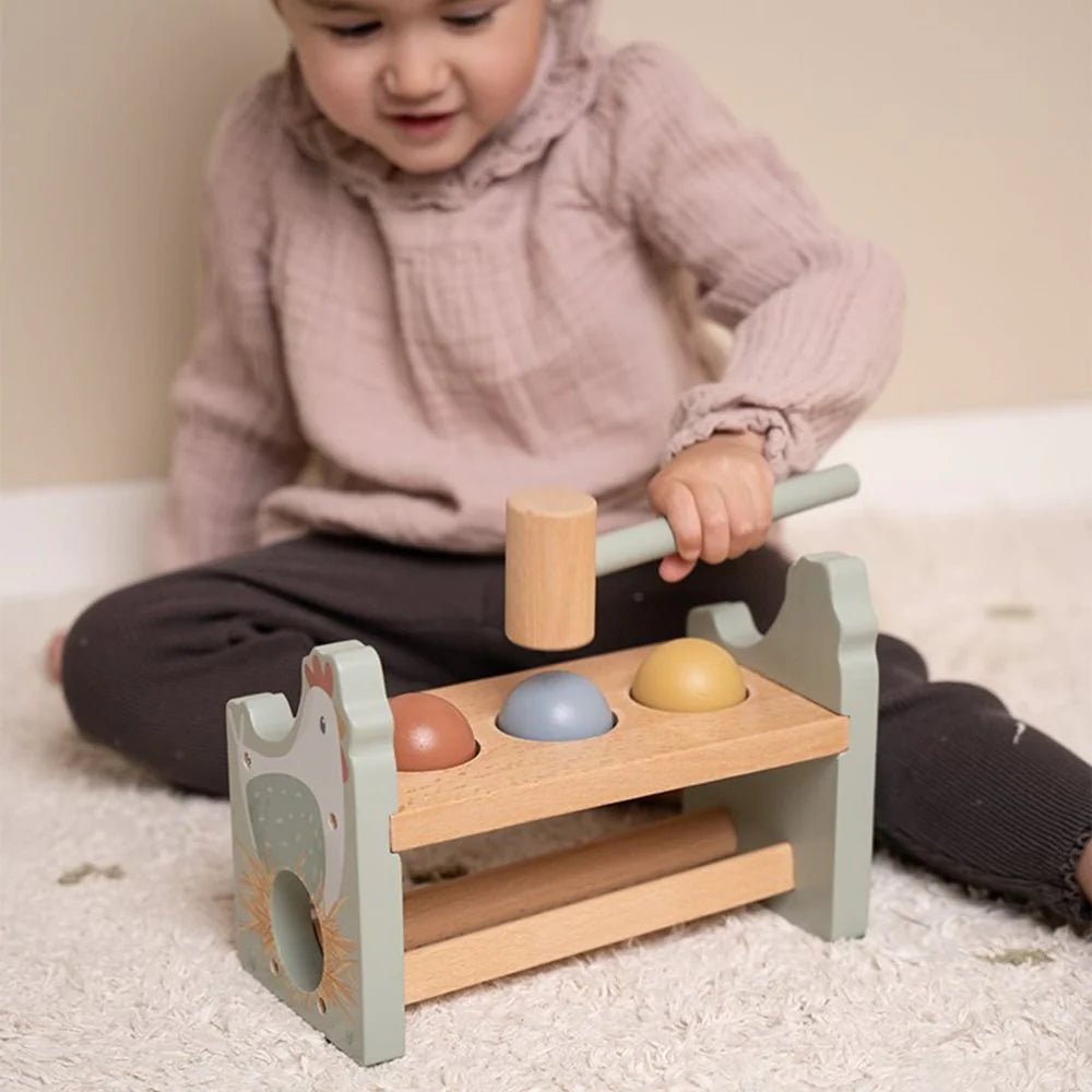 Little Farm Pounding Bench with Balls
