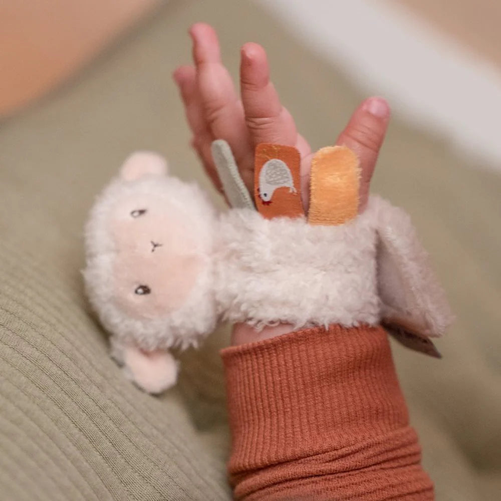 Little Farm Sheep Wrist Rattle