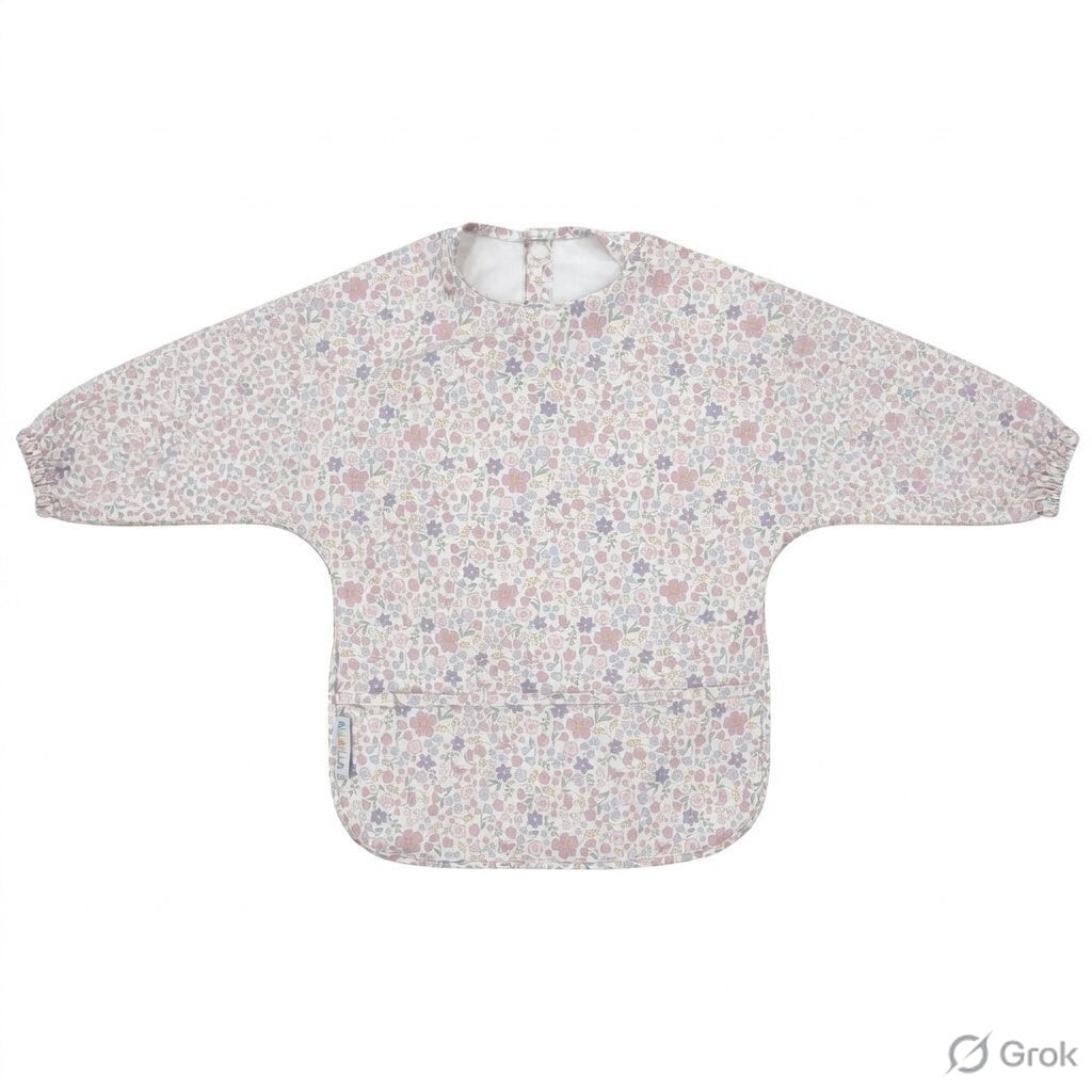Recycled Long Sleeve Bib - Blossom
