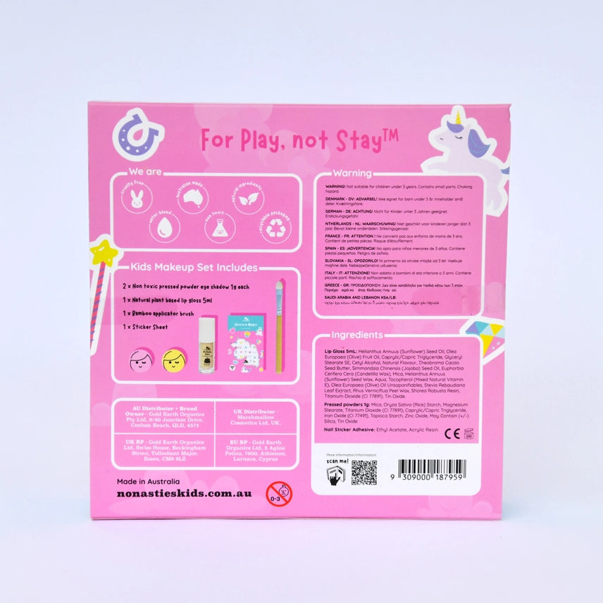 Unicorn Magic Natural Kids Makeup Gift Set