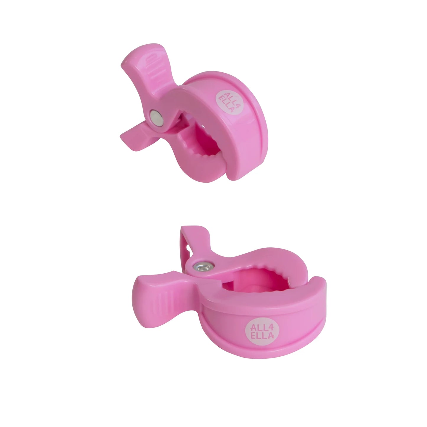 Pram Pegs 2Pk - Pastel Pink