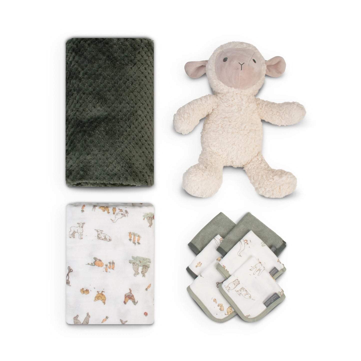 Boxed Baby Gift Set - Farmyard Lamb