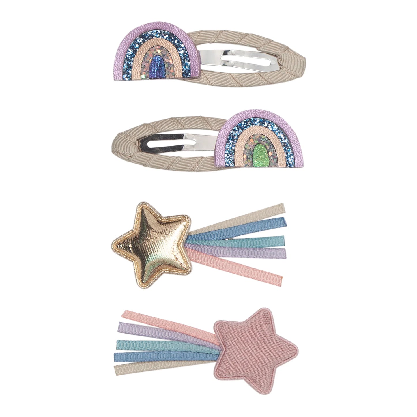 Over The Rainbow Clip Set - Space Unicorn