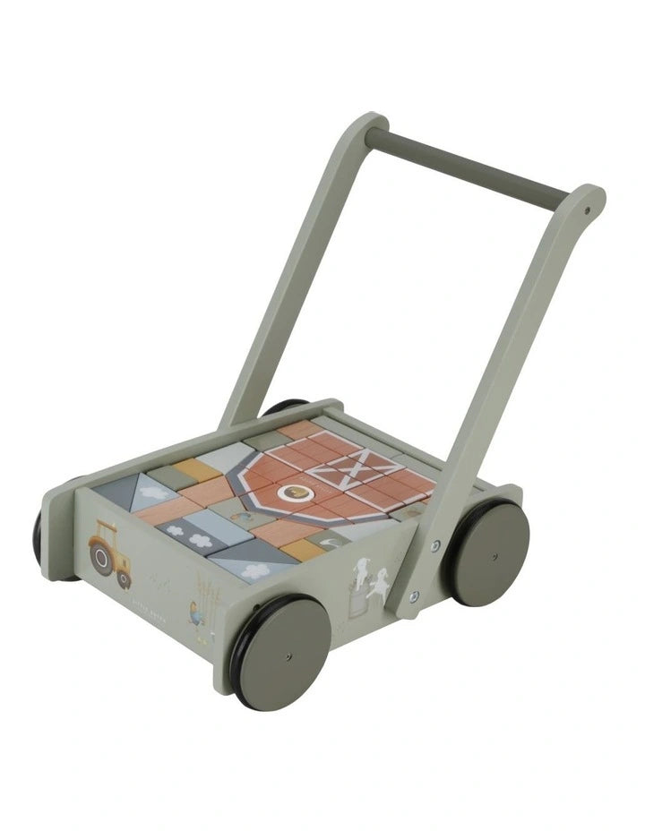 Little Dutch - Little Farm Block Trolley