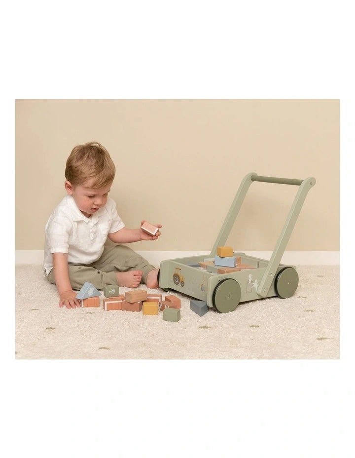 Little Dutch - Little Farm Block Trolley