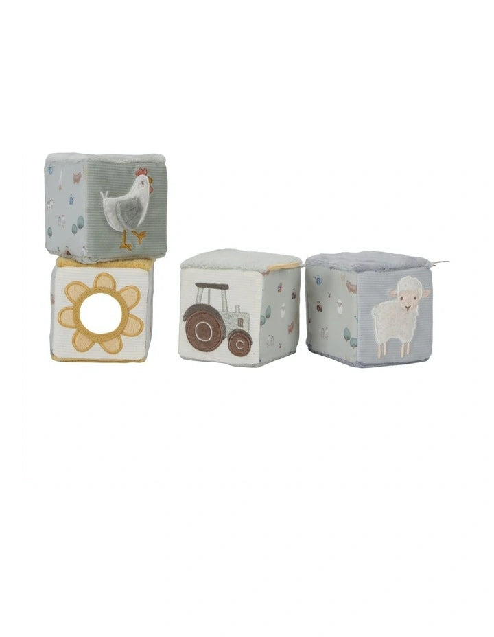 Little farm Soft Cube Set
