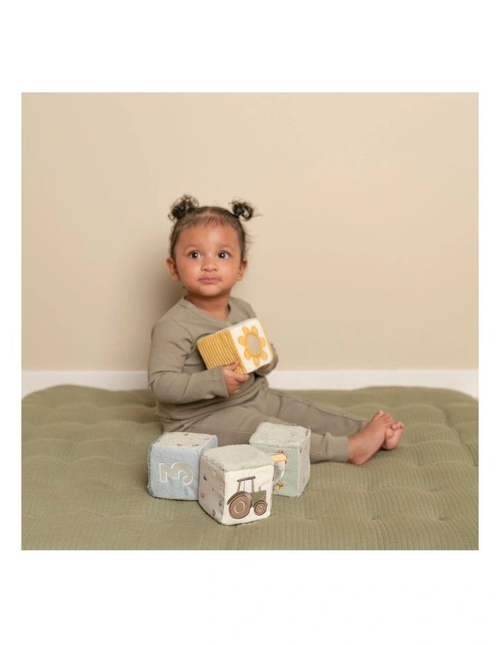 Little farm Soft Cube Set