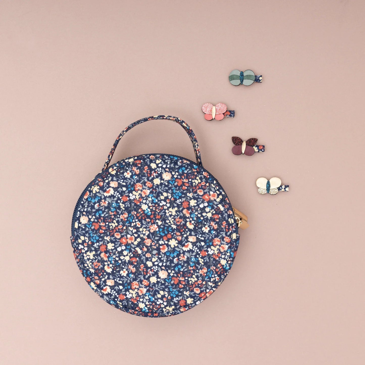 Bonnie Butterfly Mini Clips - Winter Ivy