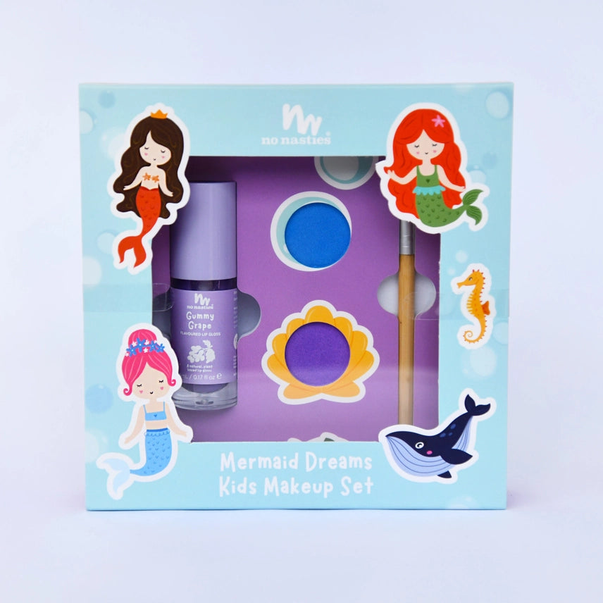 Mermaid Dreams Natural Kids Makeup Gift Set