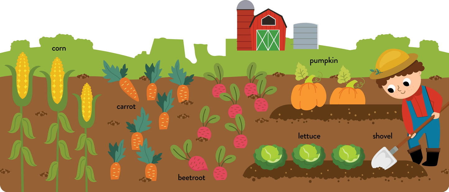 Chunky Scenes Board Book - My First Words on the Farm