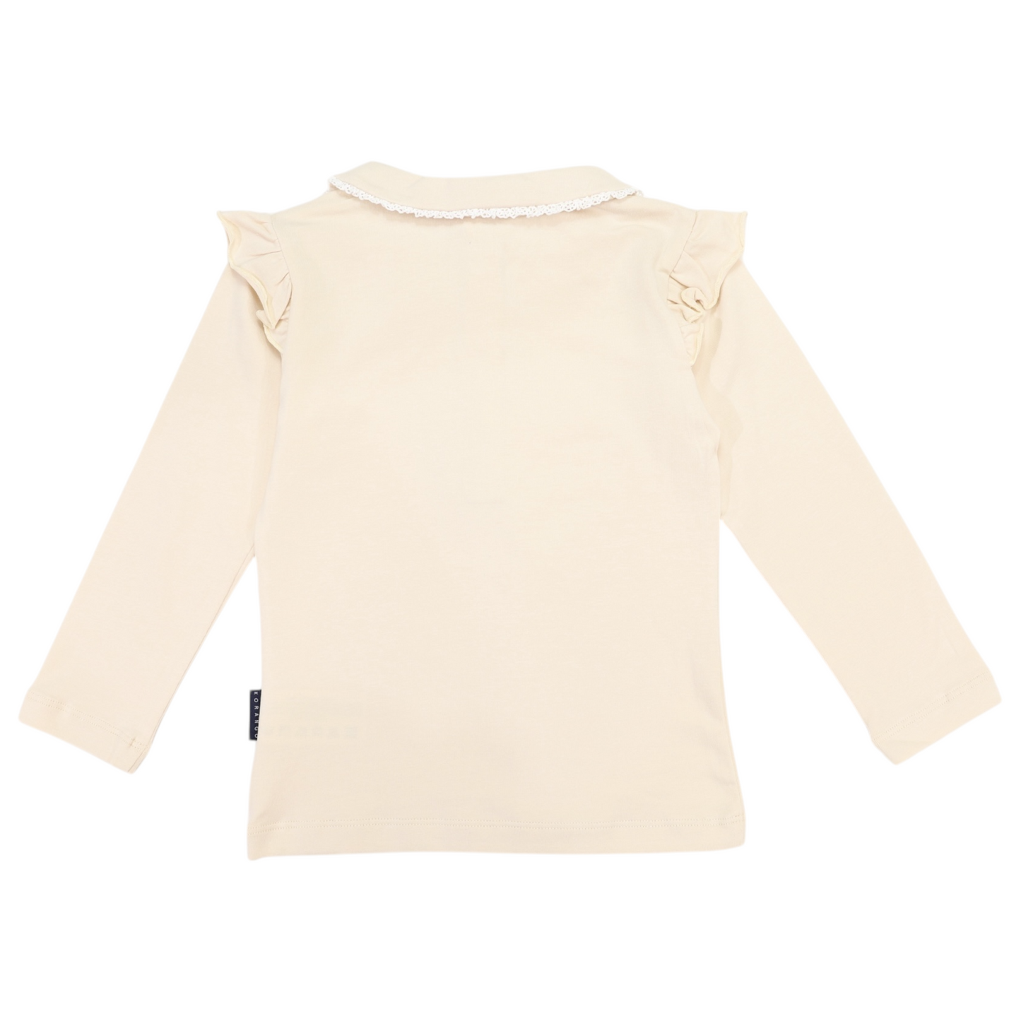 Collared Tee - Beige