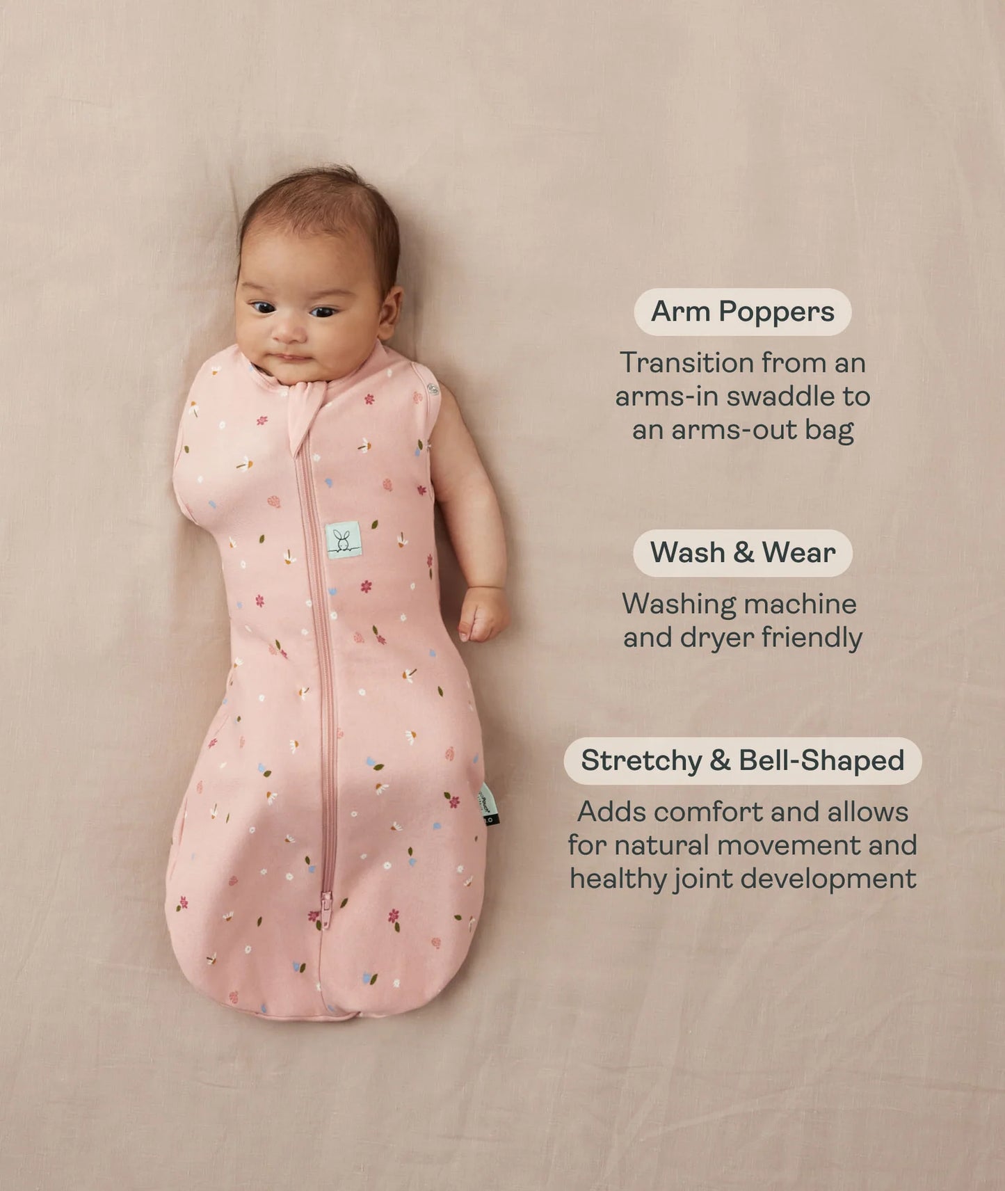 Cocoon Swaddle Bag 1.0 TOG - Willow