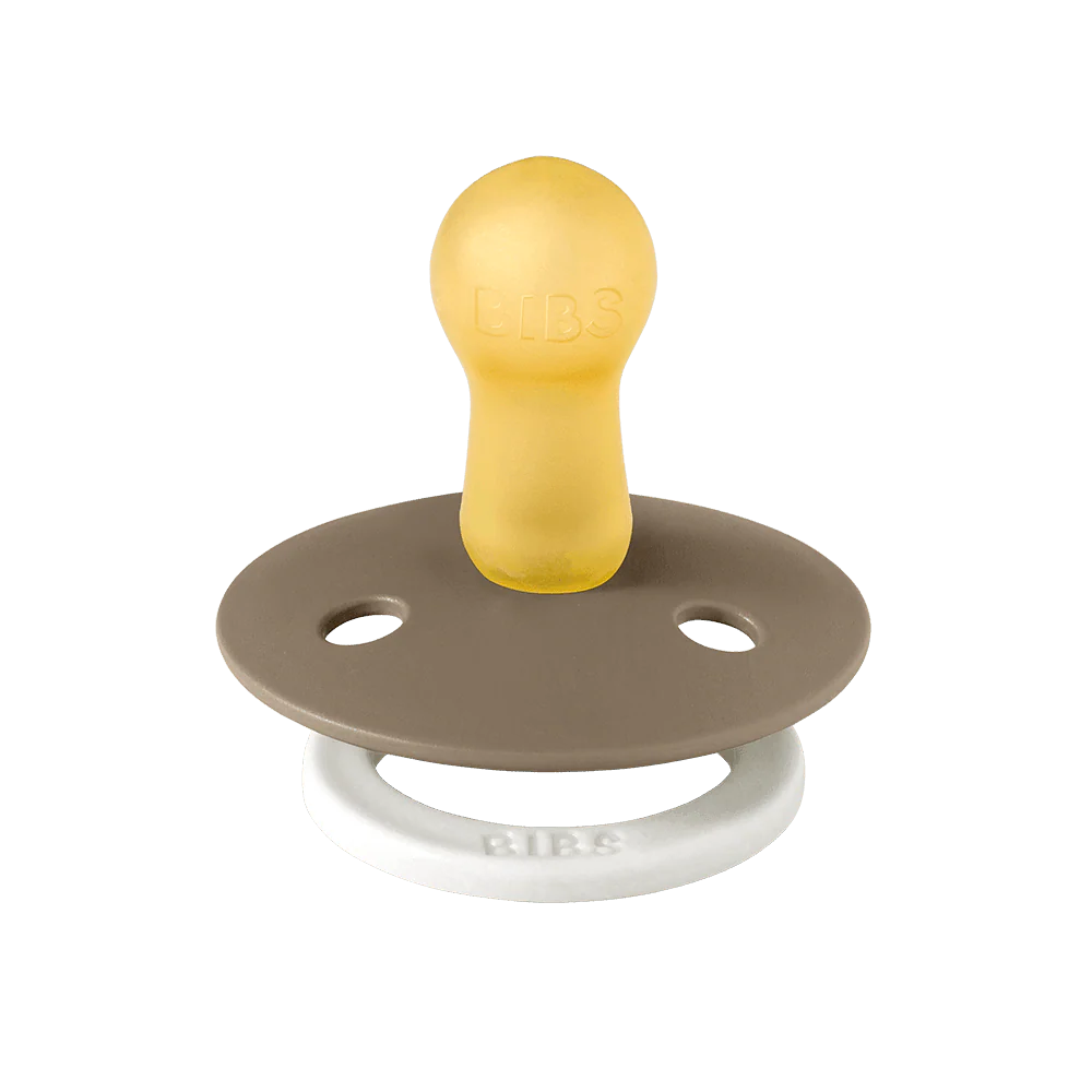 BIBS Night Glow Dummies Size 1 - Vanilla/Dark Oak