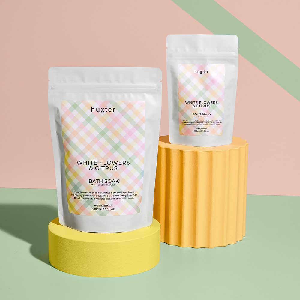 Bath Soak White Flowers & Citrus - 120gr