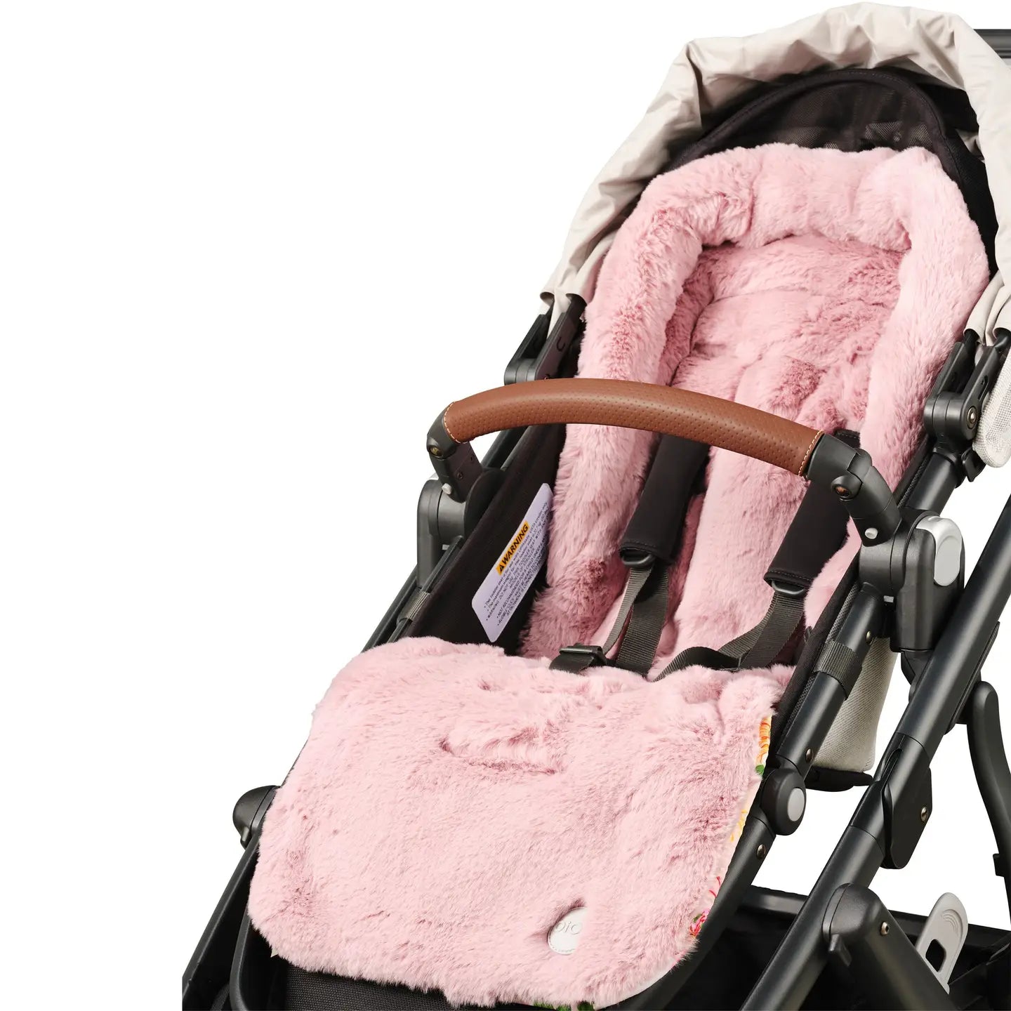 Cozy Fleece Pram Liner - Garden Party