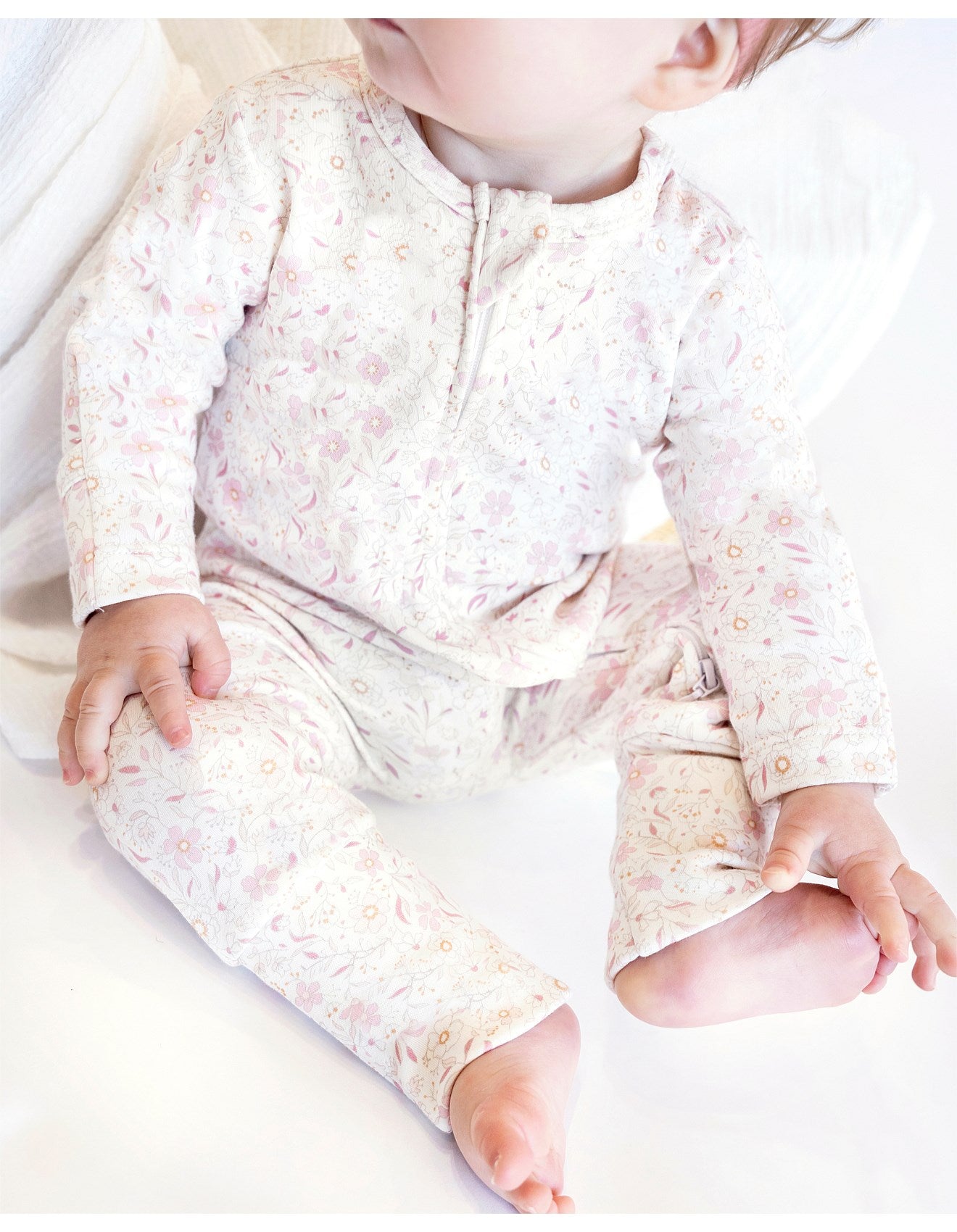 Faye Print Zipsuit