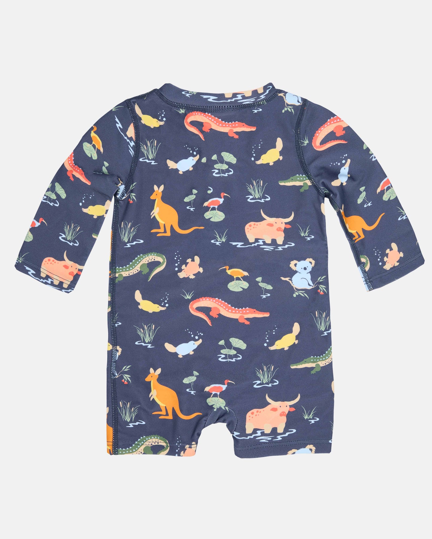 Toshi Swim Onesie L/S - Kakadu Moonlight