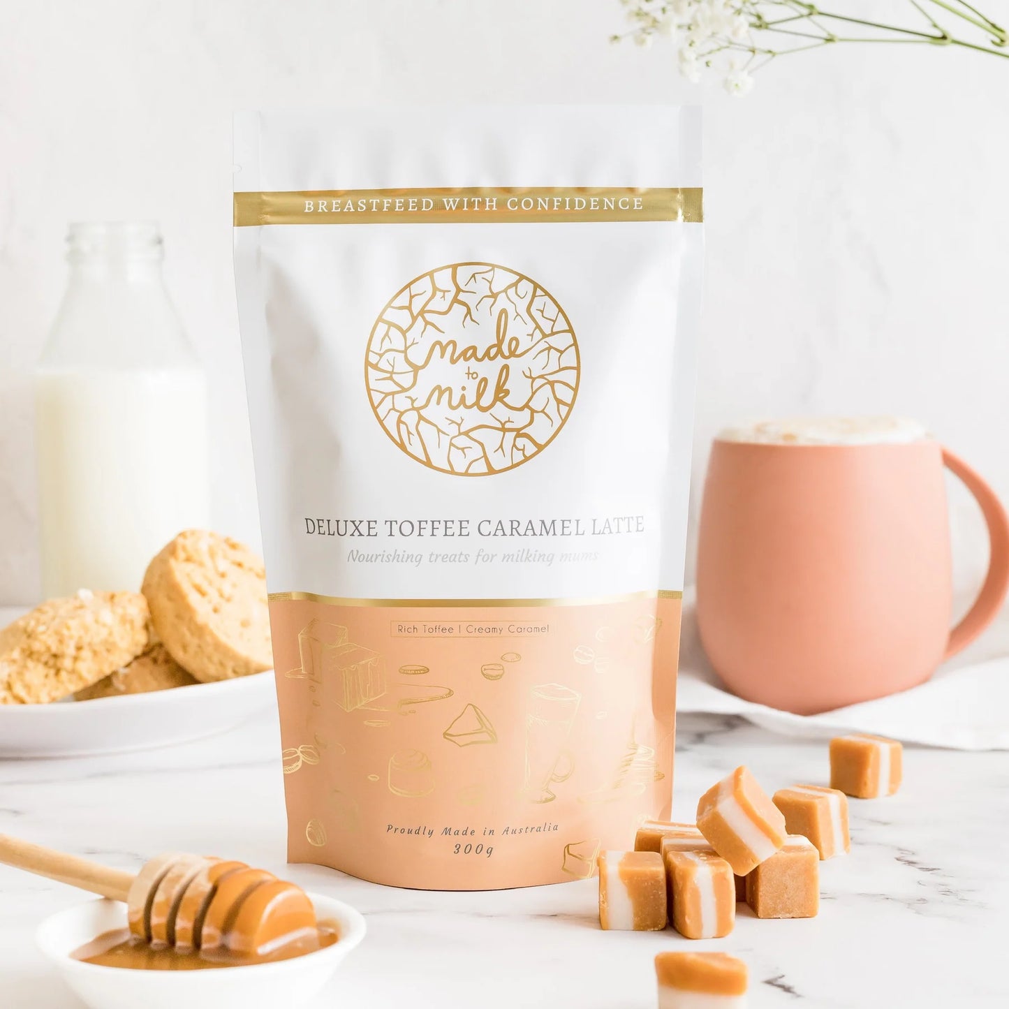 Single Serve - Toffee Caramel Latte Powder