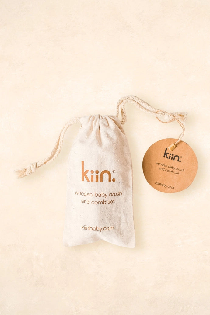 Wooden Baby Brush & Comb Set