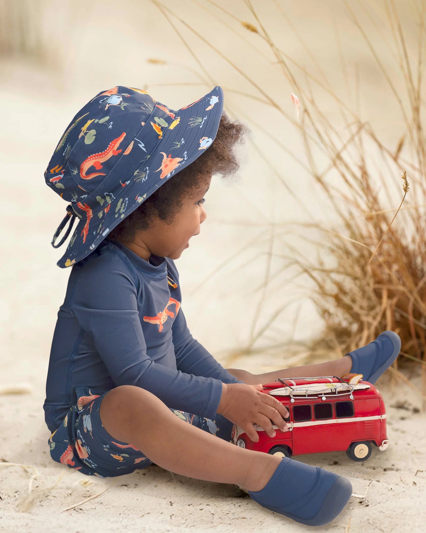 Toshi Swim Sunhat - Kakadu Moonlight