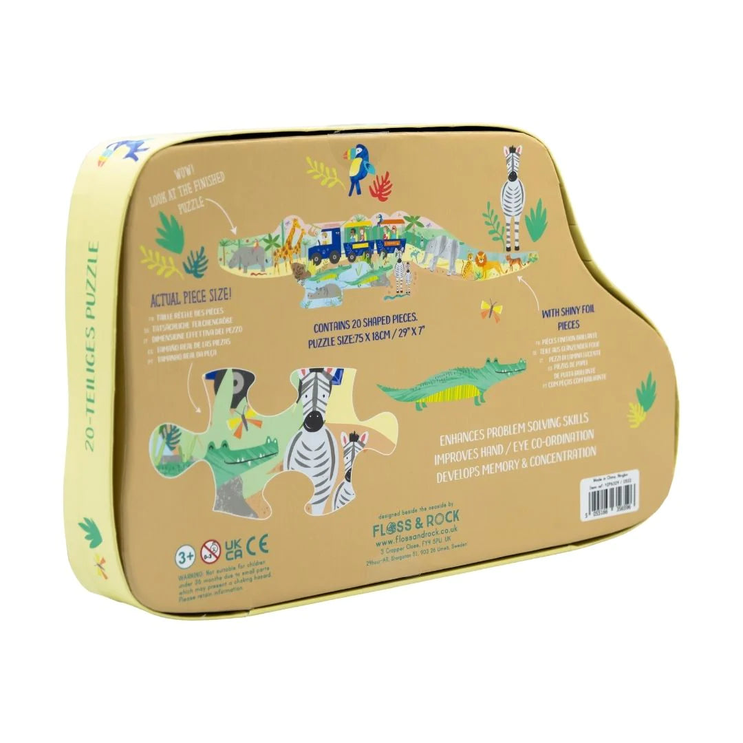 Jungle Shaped Puzzle - 20 Pce