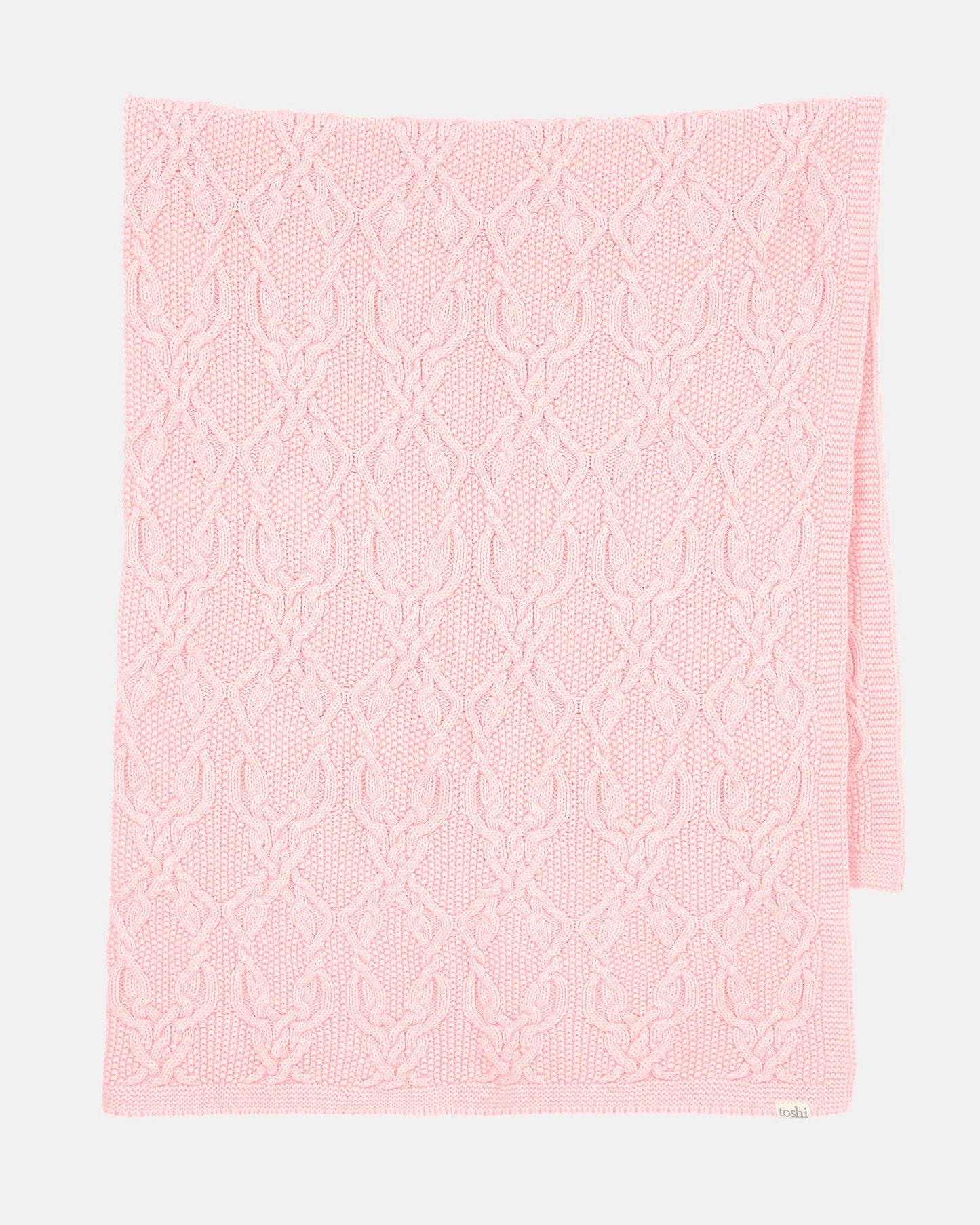 Organic Blanket Bowie - Pearl