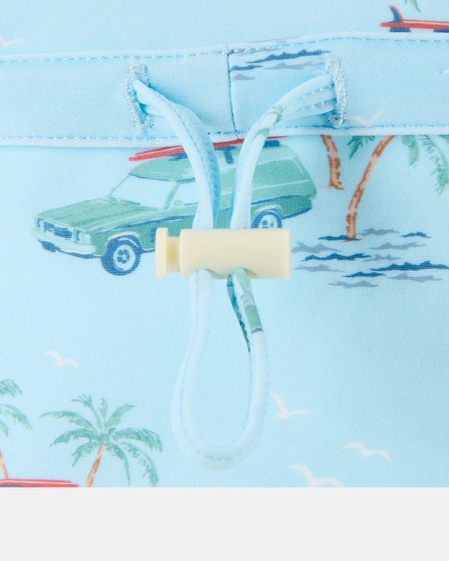 Toshi Swim Flap Cap - Swell Seekers Sky