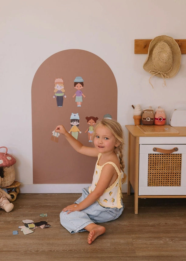 Dress Me Up Magnet Set | Mix & Match Magnetic Dolls For Kids