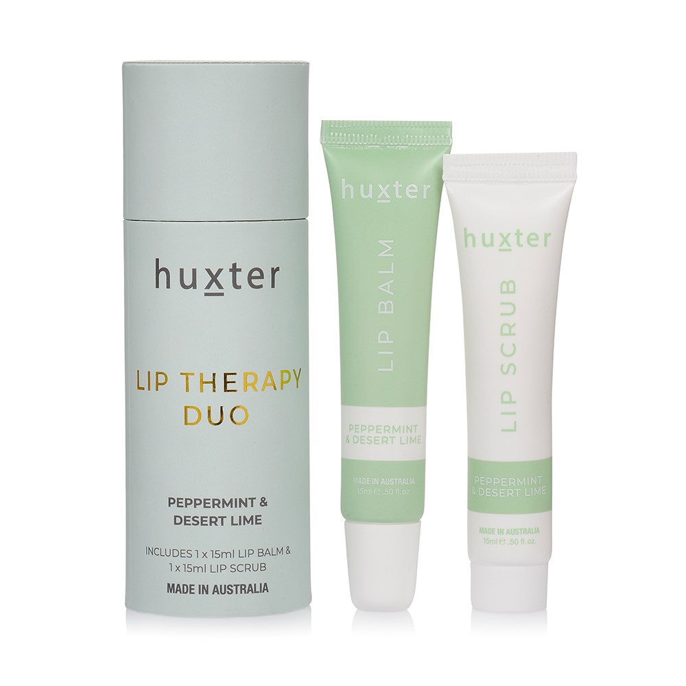 Lip Therapy Duo - Peppermint & Desert Lime
