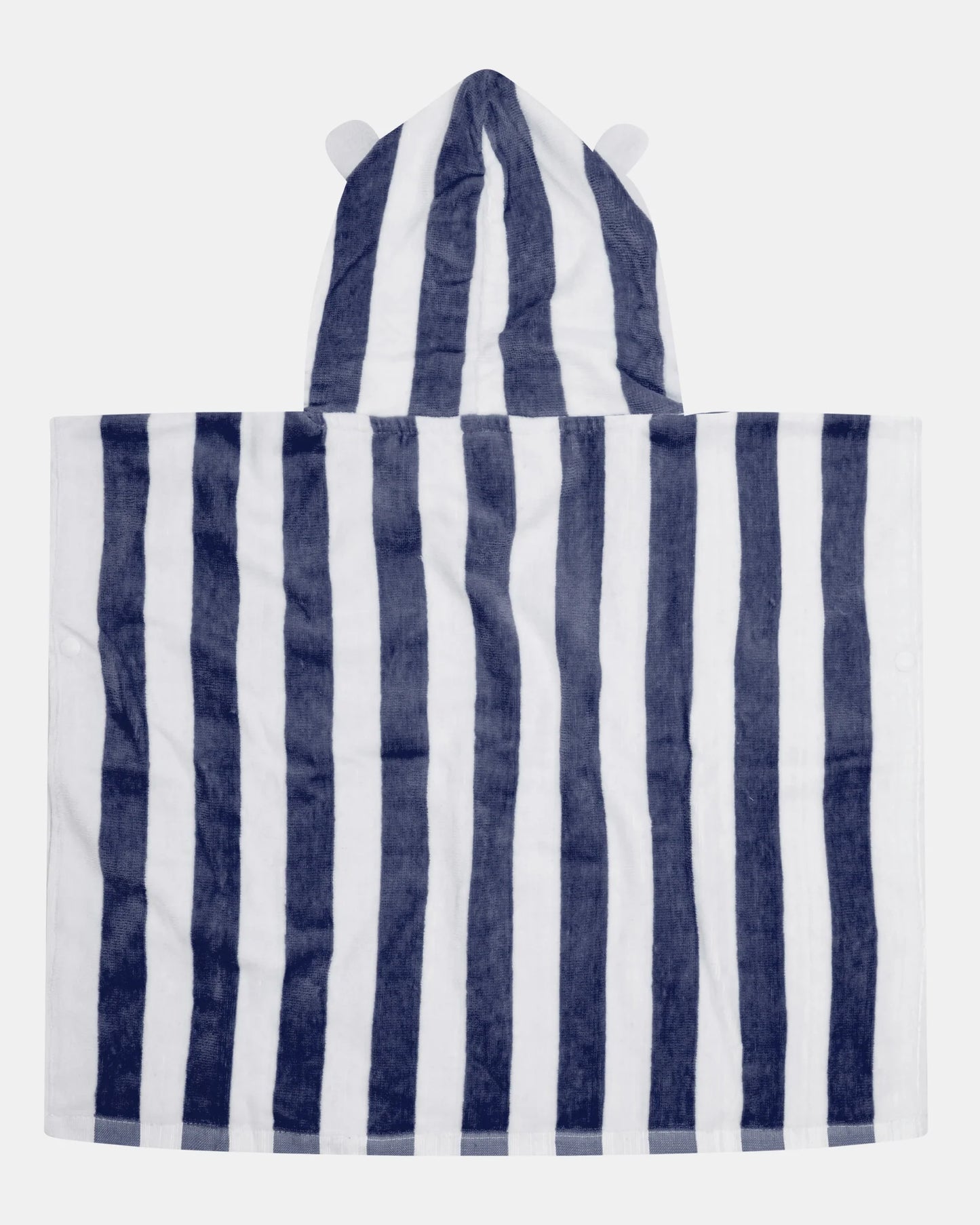 Toshi Hooded Towel - Midnight Stripe