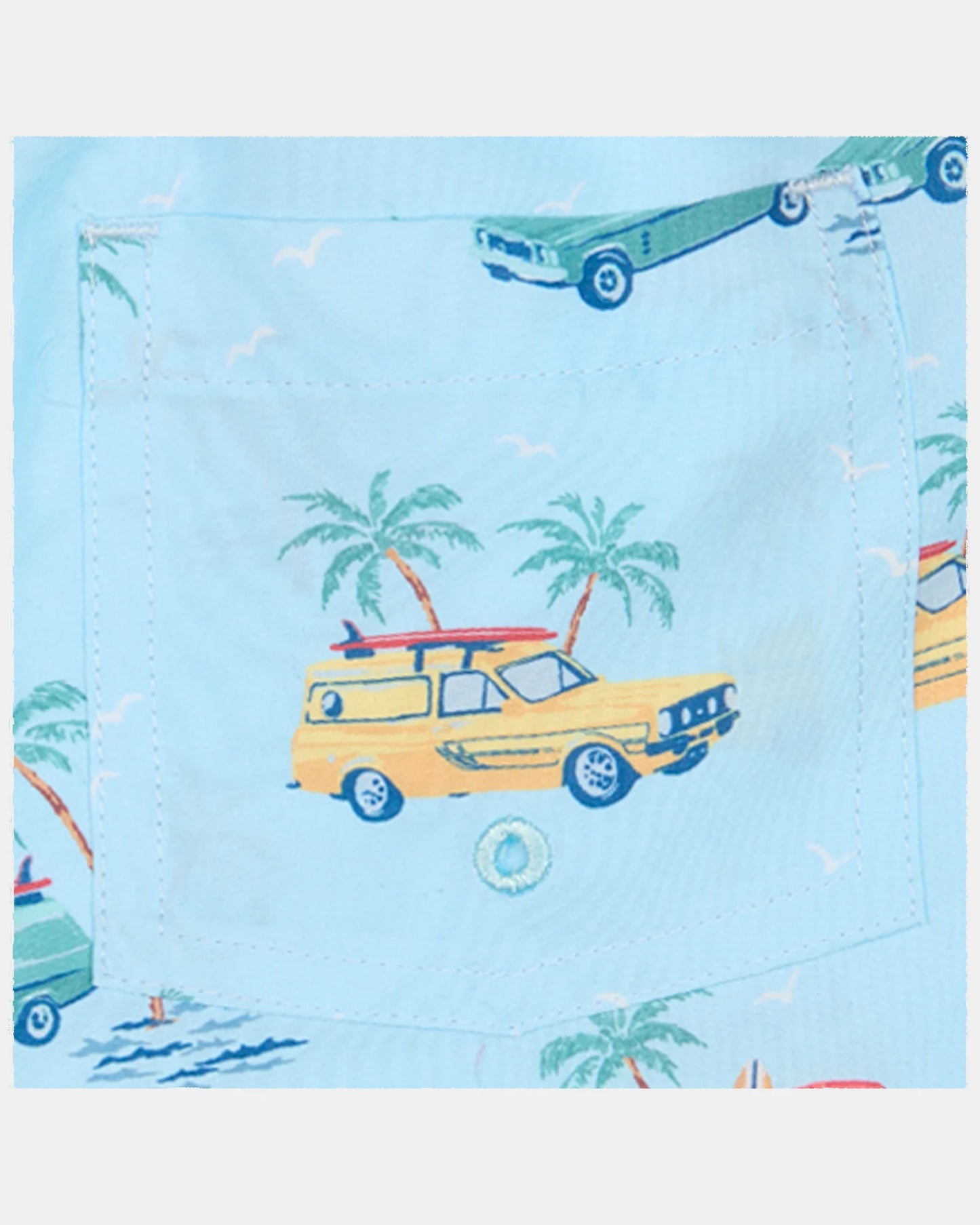 Toshi Swim Boardies - Swell Seekers Sky