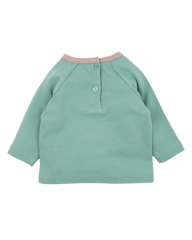Mateo Lying Bear Tee - Pine Green