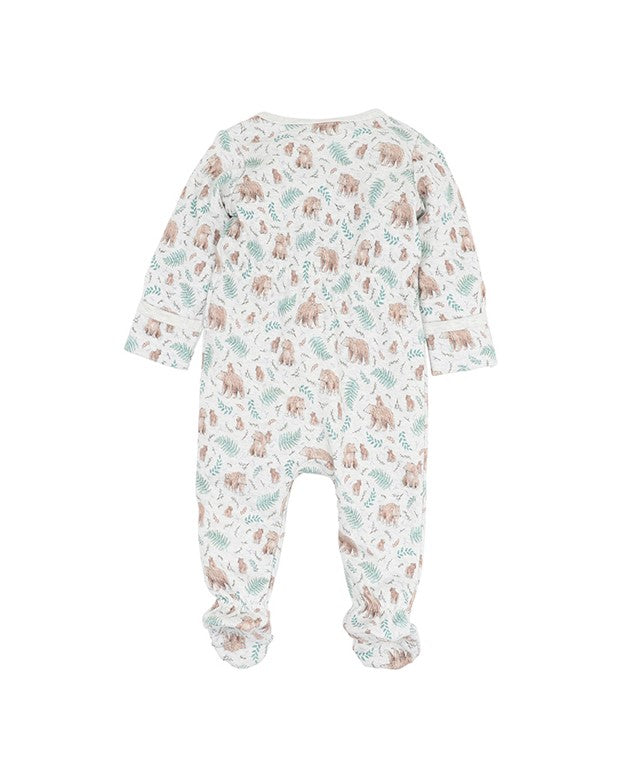 Mateo L/S Zip Onesie - Mateo Print