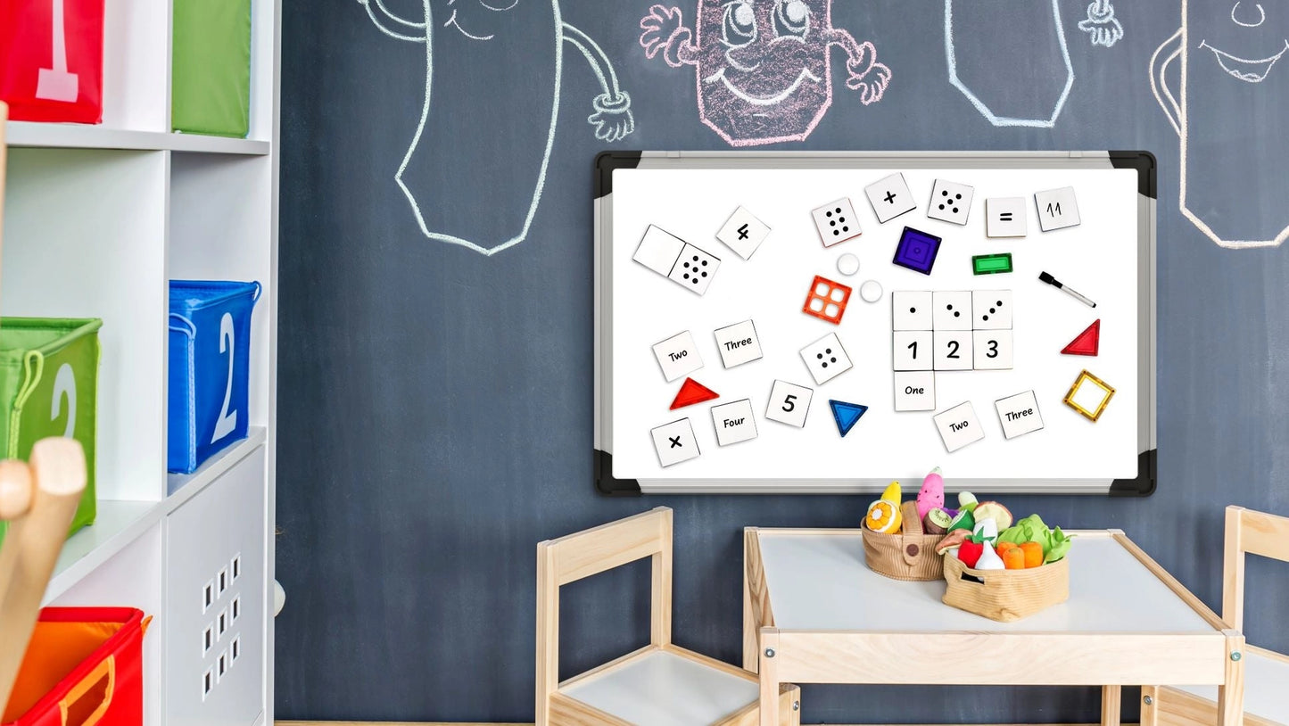 Magnetic Tile Topper - Numeracy Pack 40Pce