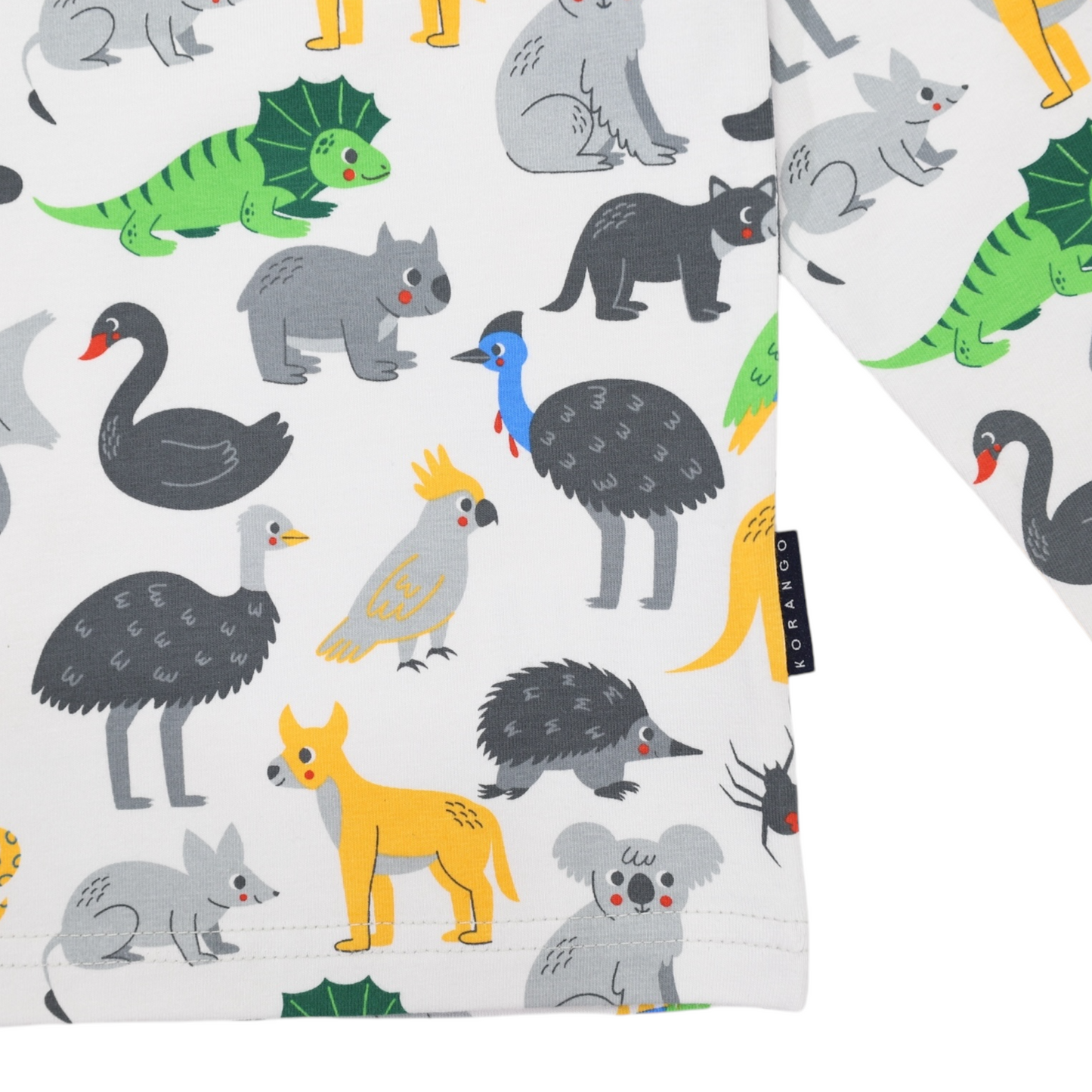Australian Animal Tee - Grey