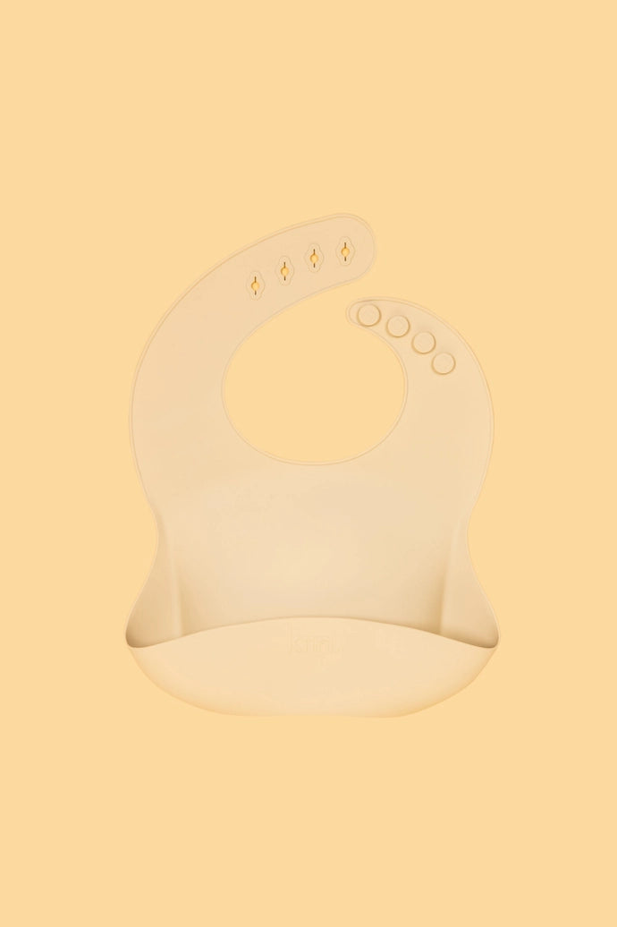 Silicone Bib - Vanilla
