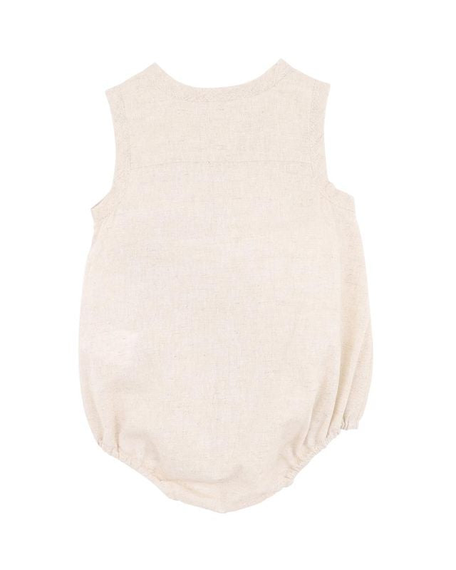 Billie Monkey Bodysuit - Almond