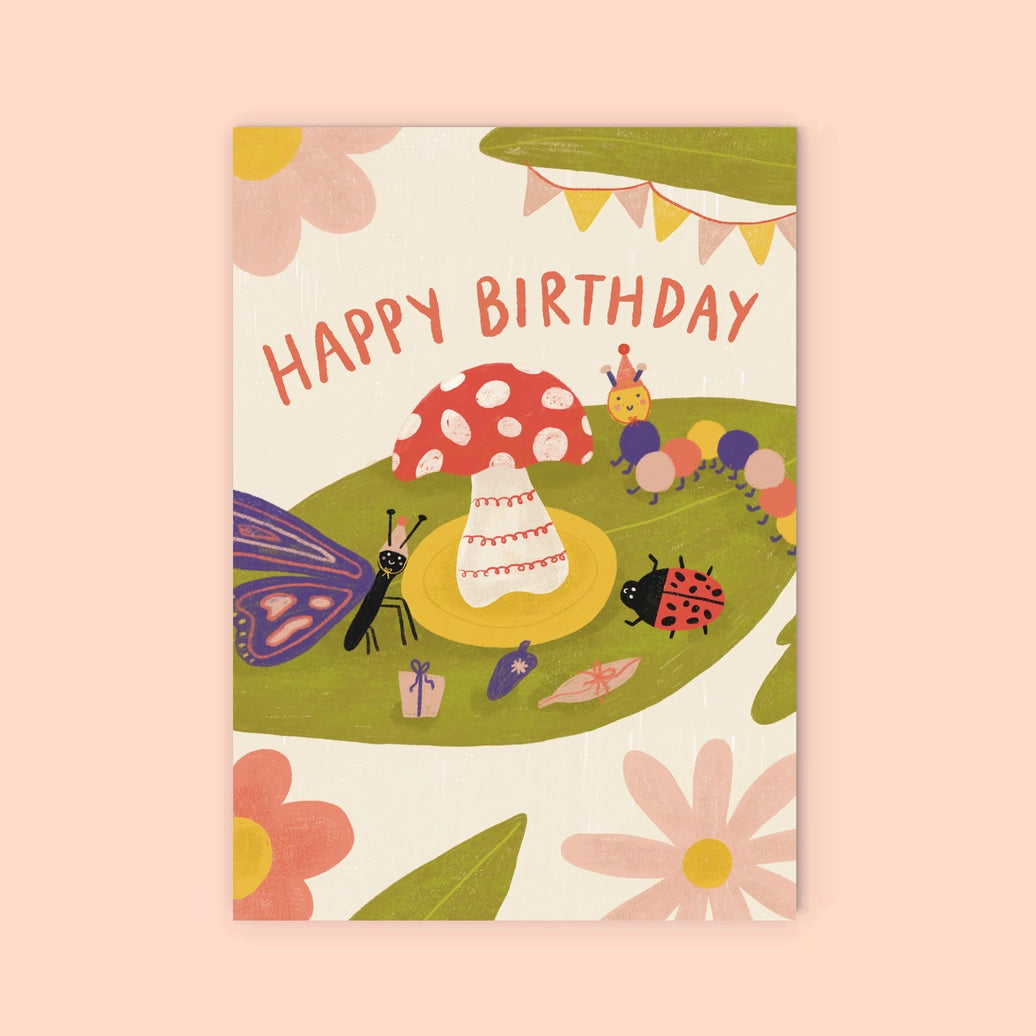 Card - Bug Party Birthday