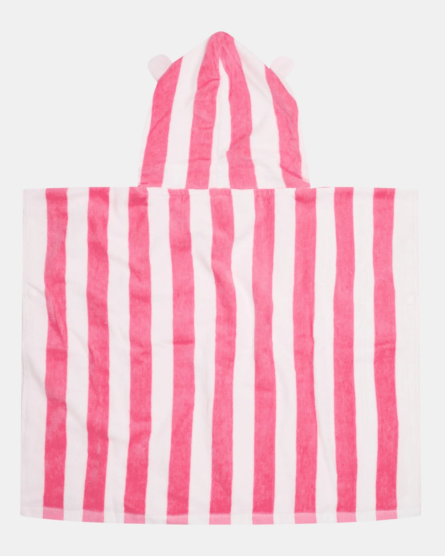Toshi Hooded Towel - Watermelon Stripe