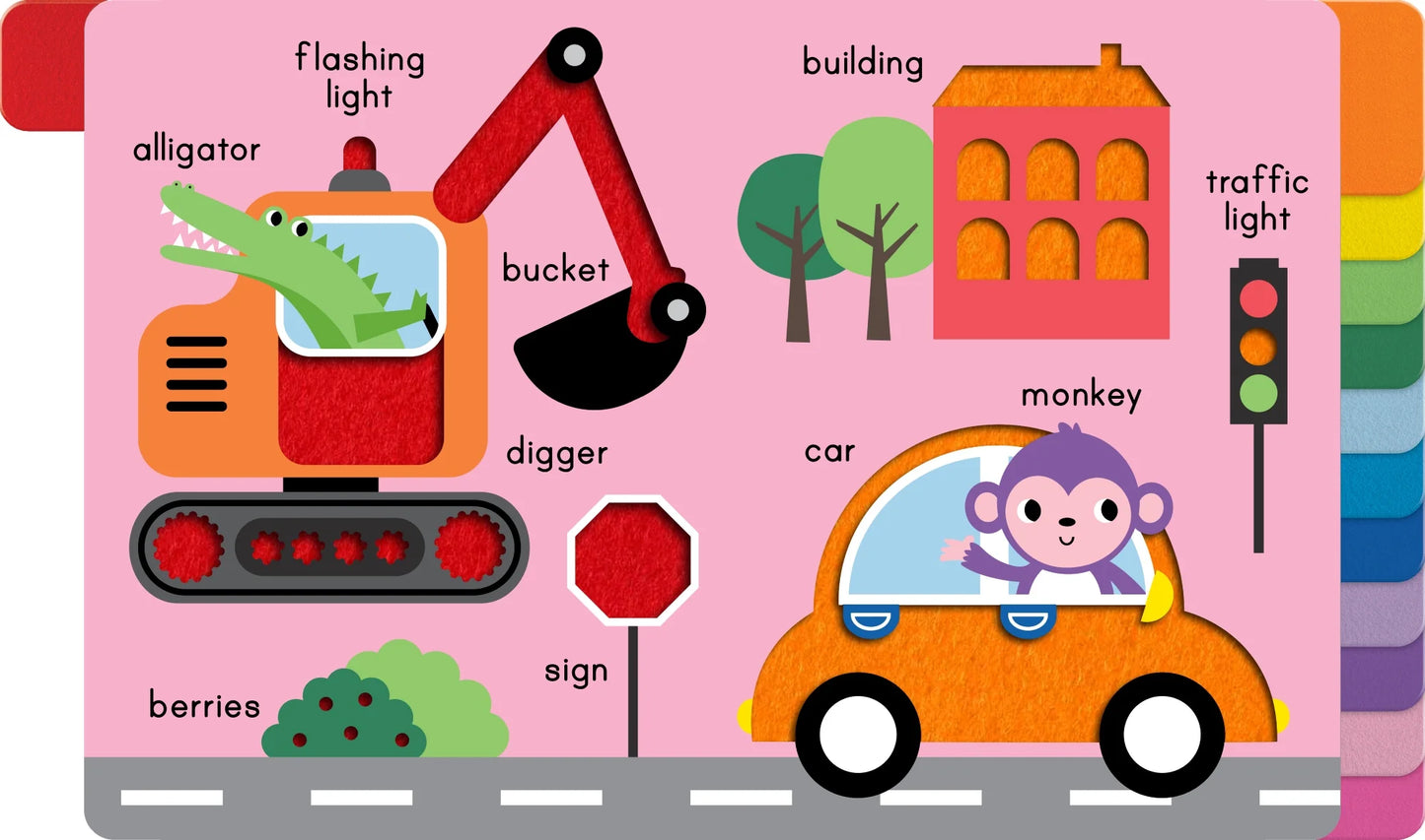 Chunky Felt Books - First Words