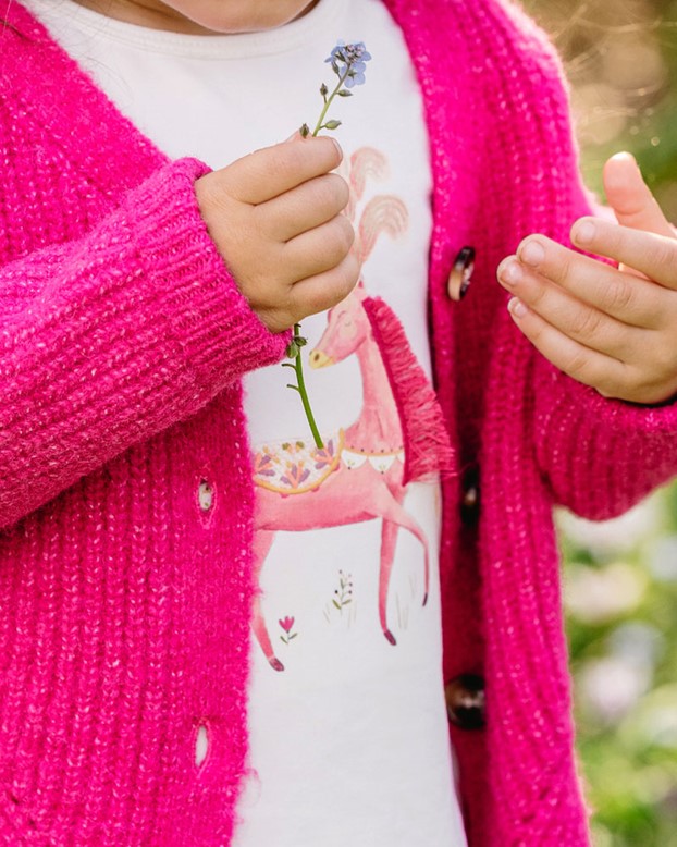 Wild horses Tee - Light Cream