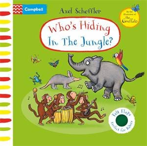 Who's Hiding In The Jungle - Board Book