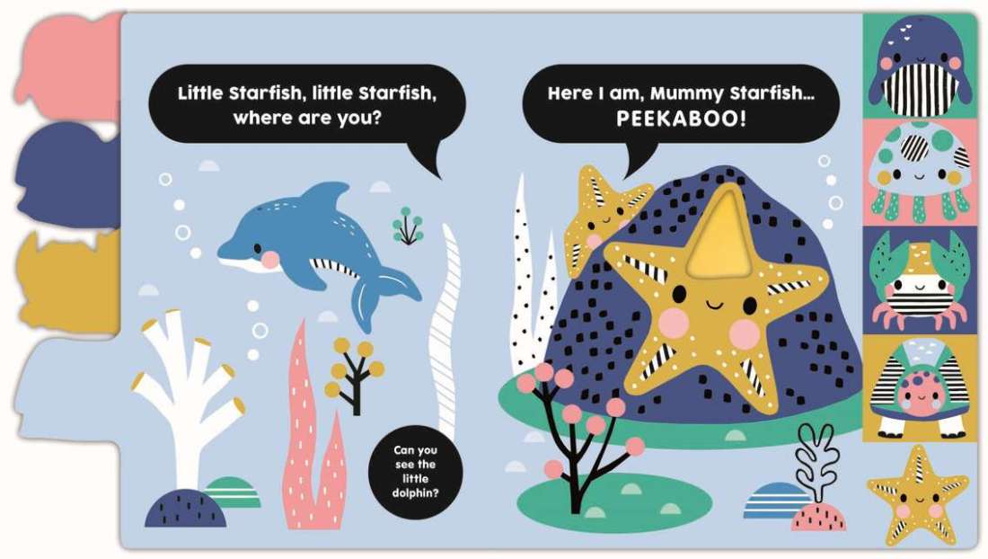 Peekaboo Little Whale Touch & Find - Board Book