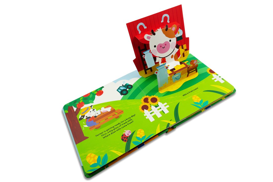 Lift Up + Pop Up: Farm Animals