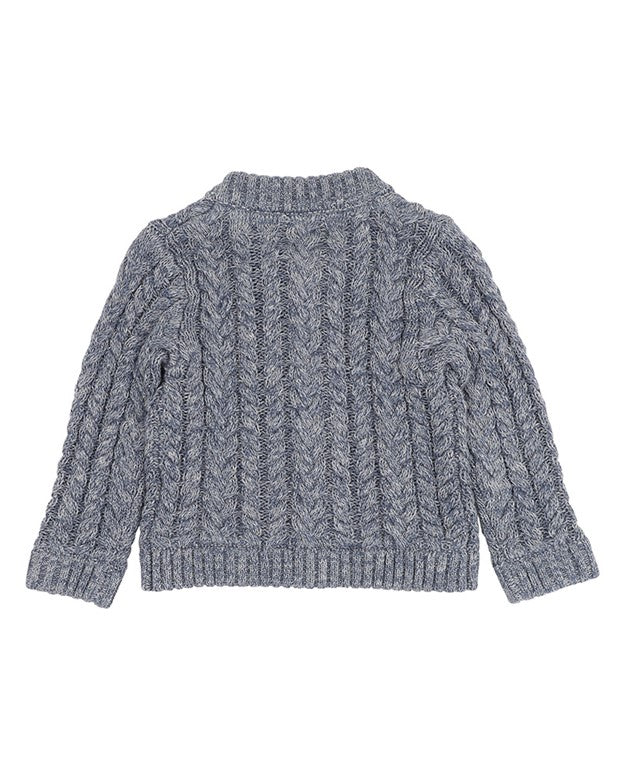 Oliver Cable Cardigan - Indigo