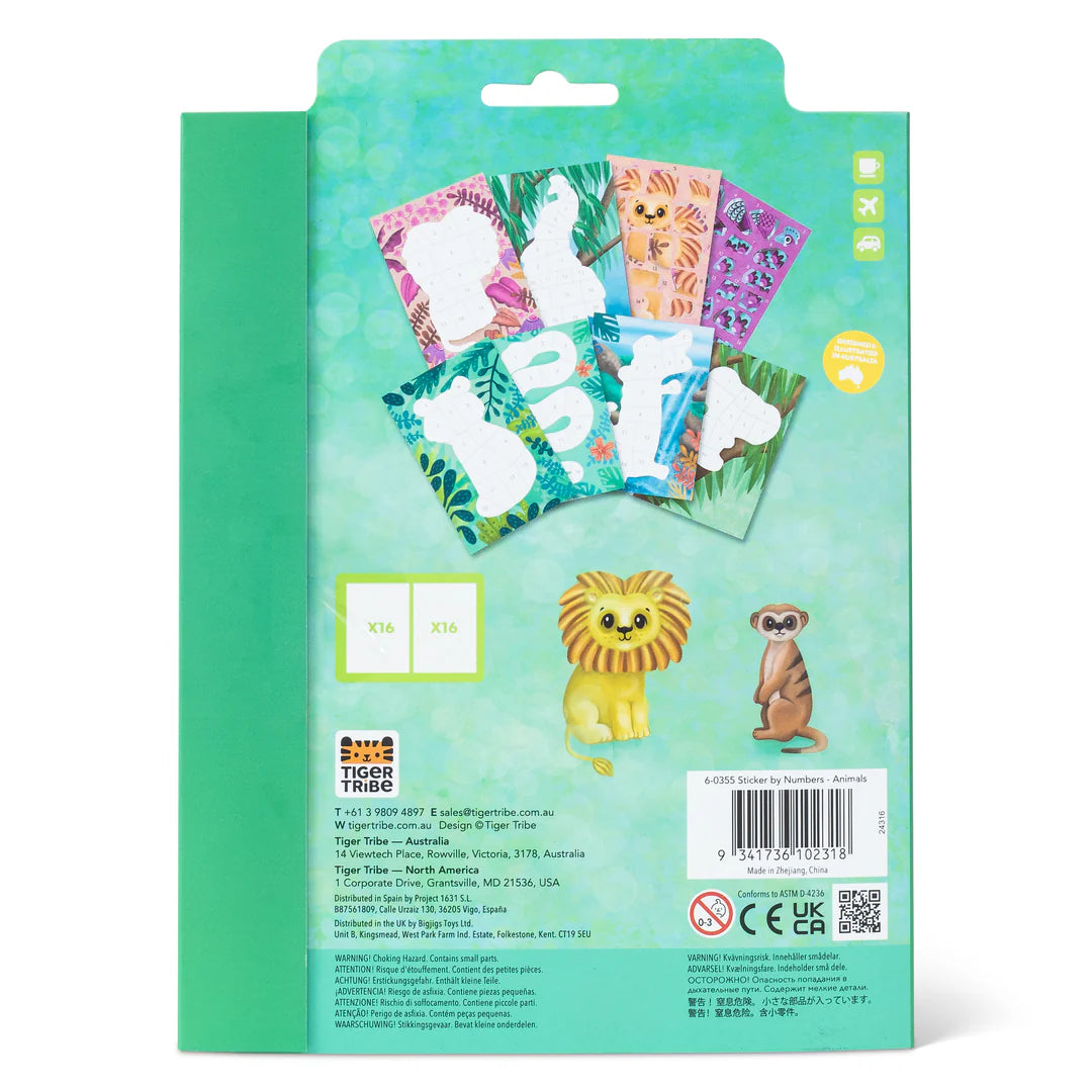 Sticker By Numbers - Animals