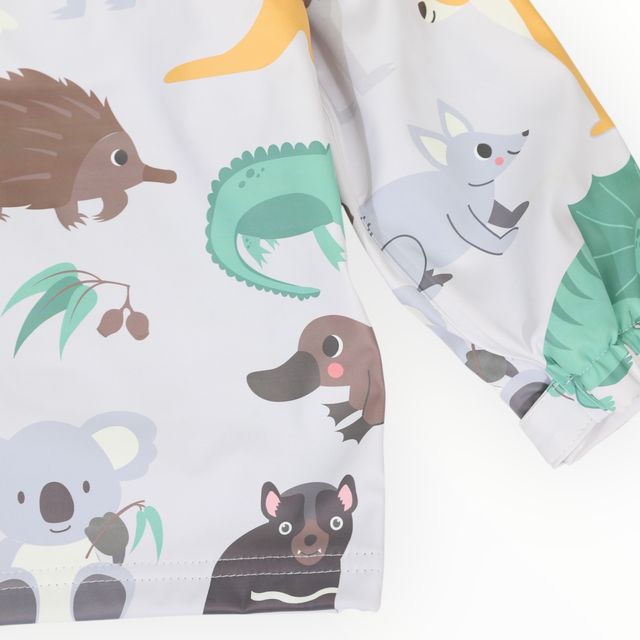 Raincoat Australian Animal - Grey