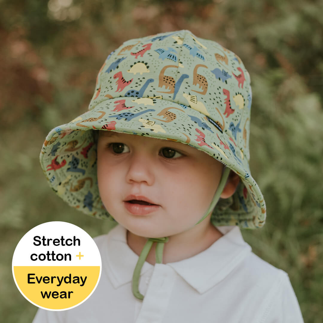 Toddler Bucket Sun Hat- Dino